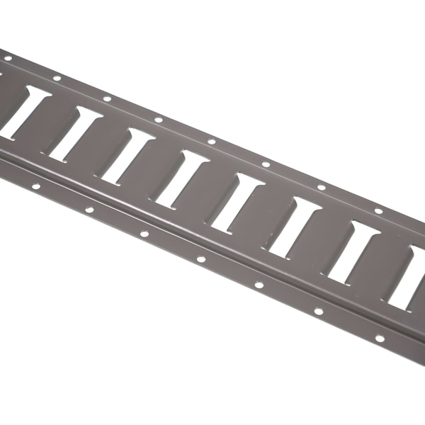 5' Horizontal E-Track- Gray Painted